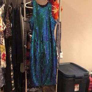 Sequin MIDI Party dress